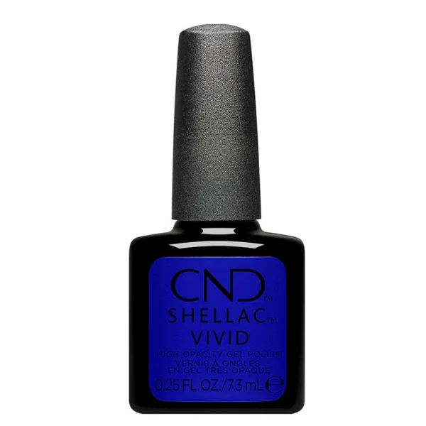 Cnd Shellac Vivid Lazuli Blue